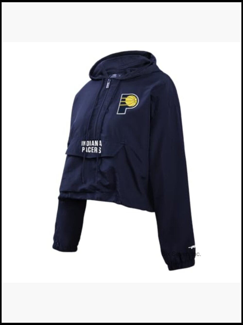 Classic Wind Jacket, 1/2 Zip, 100% Nylon, Moisture Wicking, Mesh Lining - Picture 3 of 6